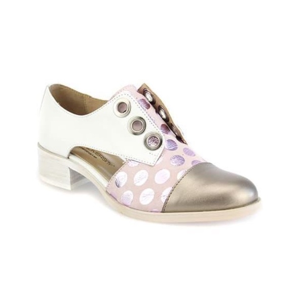 Unity in Diversity Shoes - Unity In Diversity Valley Leather Metallic Oxford